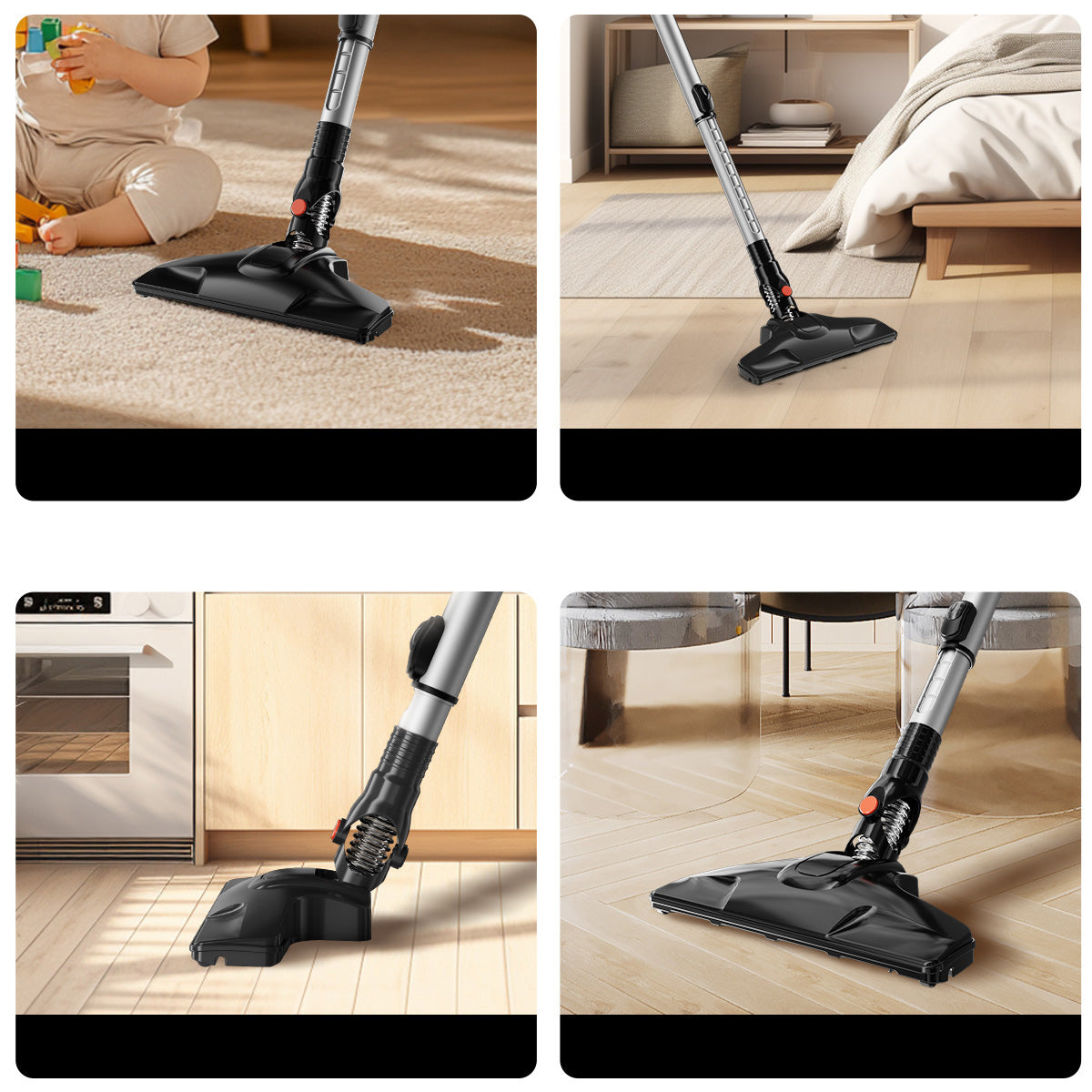 ENCHEN V3 PLUS Wireless Vertical Vacuum Cleaner Lightweight Handy 2in1 HEPA Power 120 W