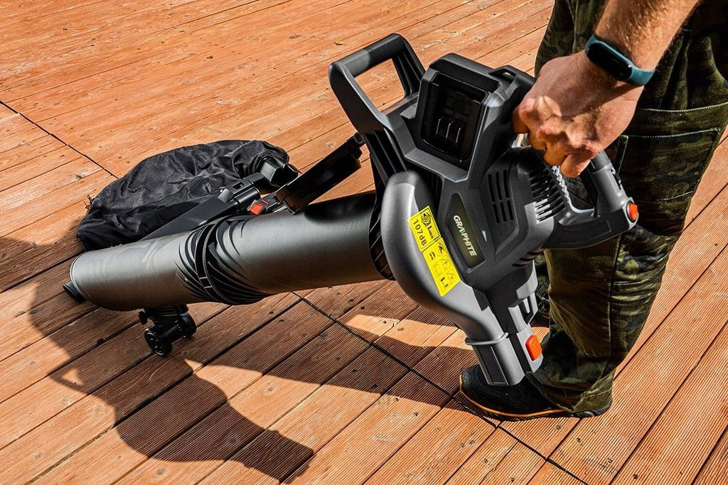 ENERGY 58G036 GRAPHITE CORDLESS GARDEN VACUUM CLEANER Brand GRAPHITE