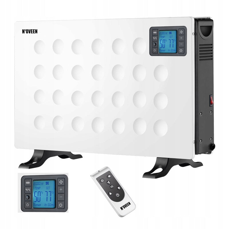 ENERGY-EFFICIENT CONVECTOR HEATER ELECTRIC LCD REMOTE CONTROL 2000W