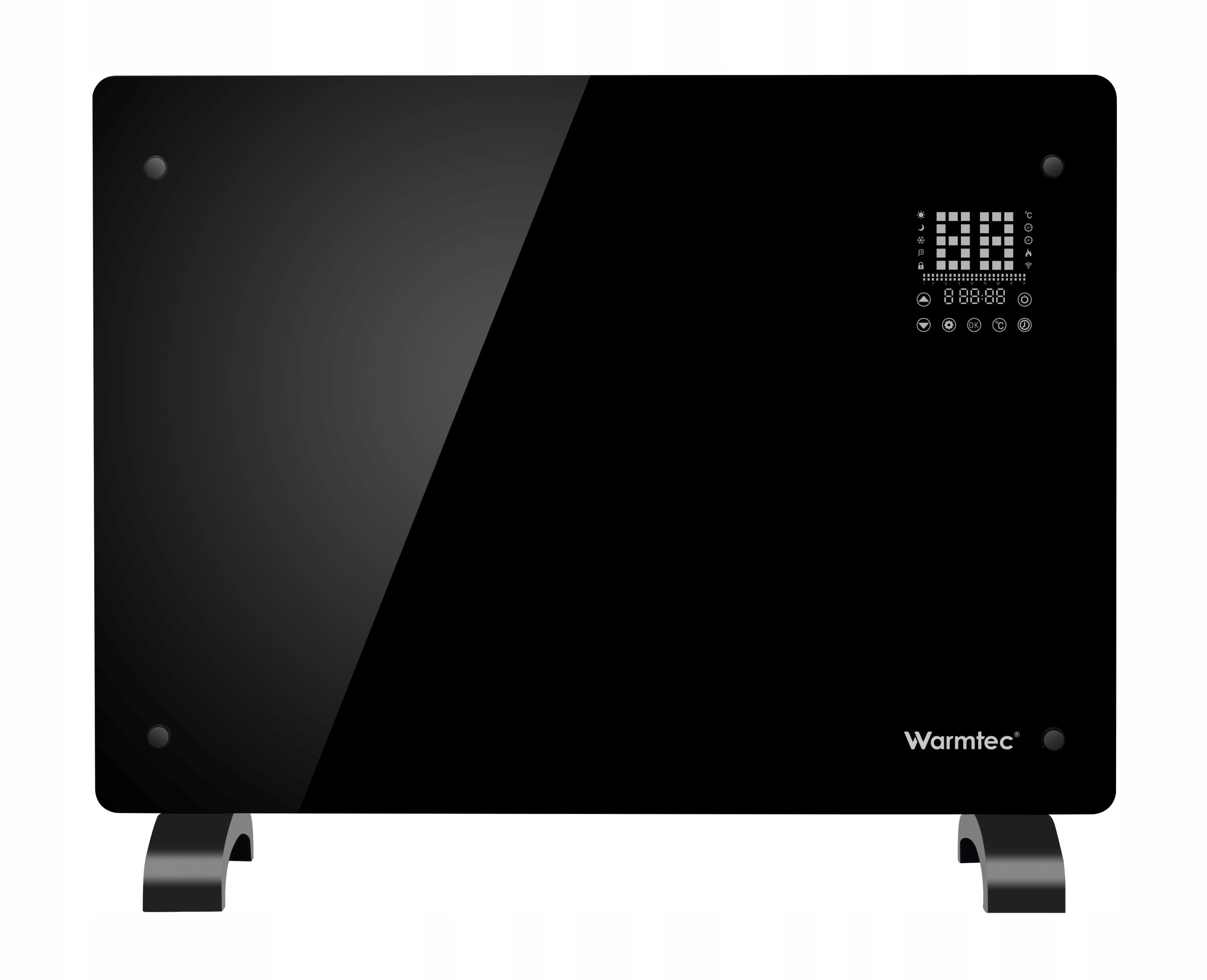 ENERGY EFFICIENT HEATER WARMTEC 1500W BLACK WIFI PORTABLE TOUCH Manufacturer code ENERGOOSZCZĘDNY GRZEJNIK WARMTEC 1500W CZARNY