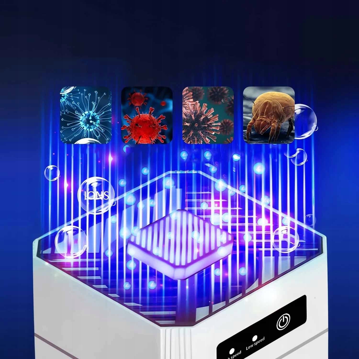 ENERGY-SAVING AIR PURIFIER, AIR PURIFIER WITH HEPA FILTER Model Oczyszczacz powietrza
