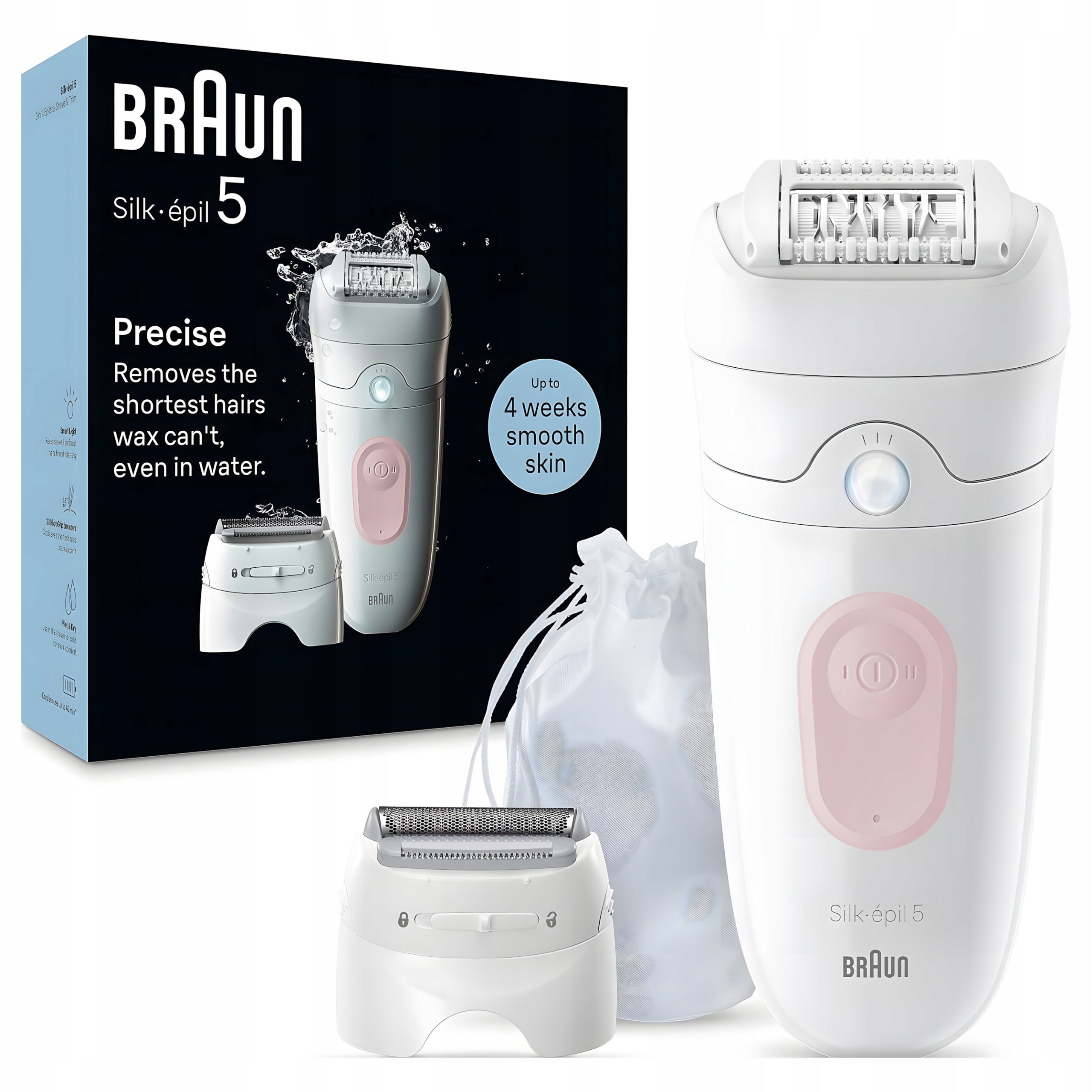 EPILATOR Braun Silk epil 5 030 wet Shaving Tweezers 40 min