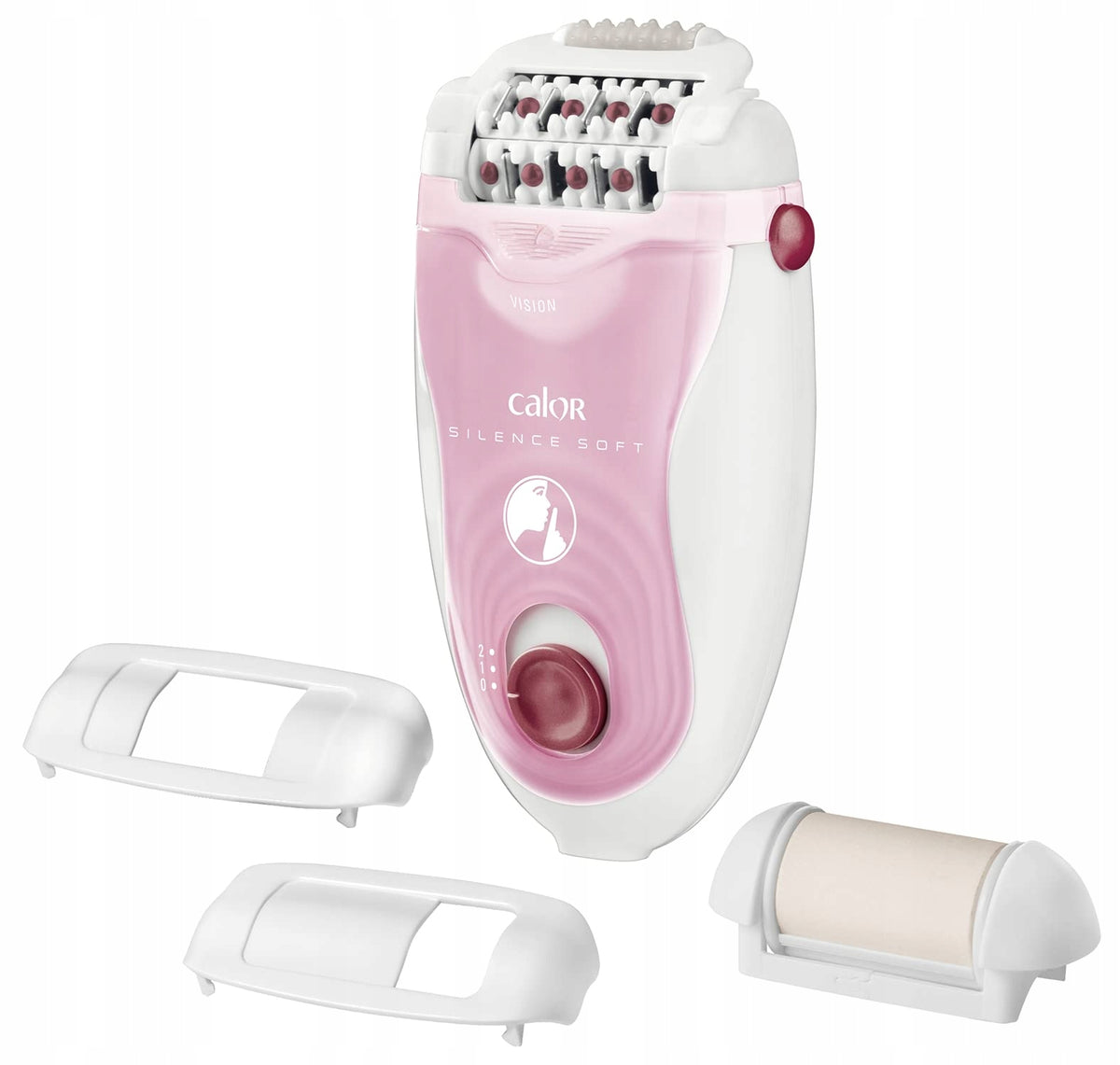 EPILATOR CALOR SILENCE SOFT EP5620CO WHITE PINK