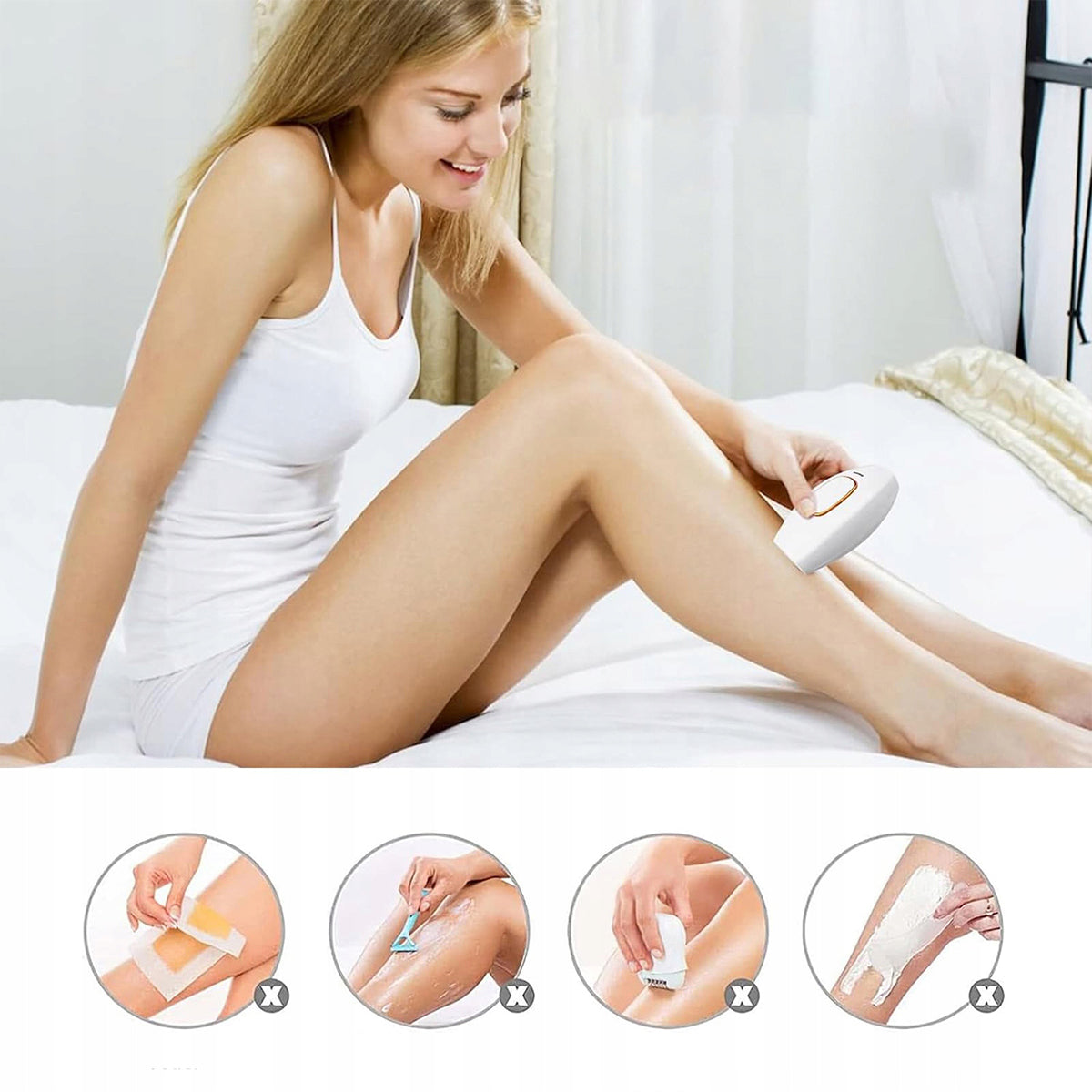 EPILATOR IPL Laser Painless FACE BIKINI LEGS Rejuvenation GIFT Brand no brand