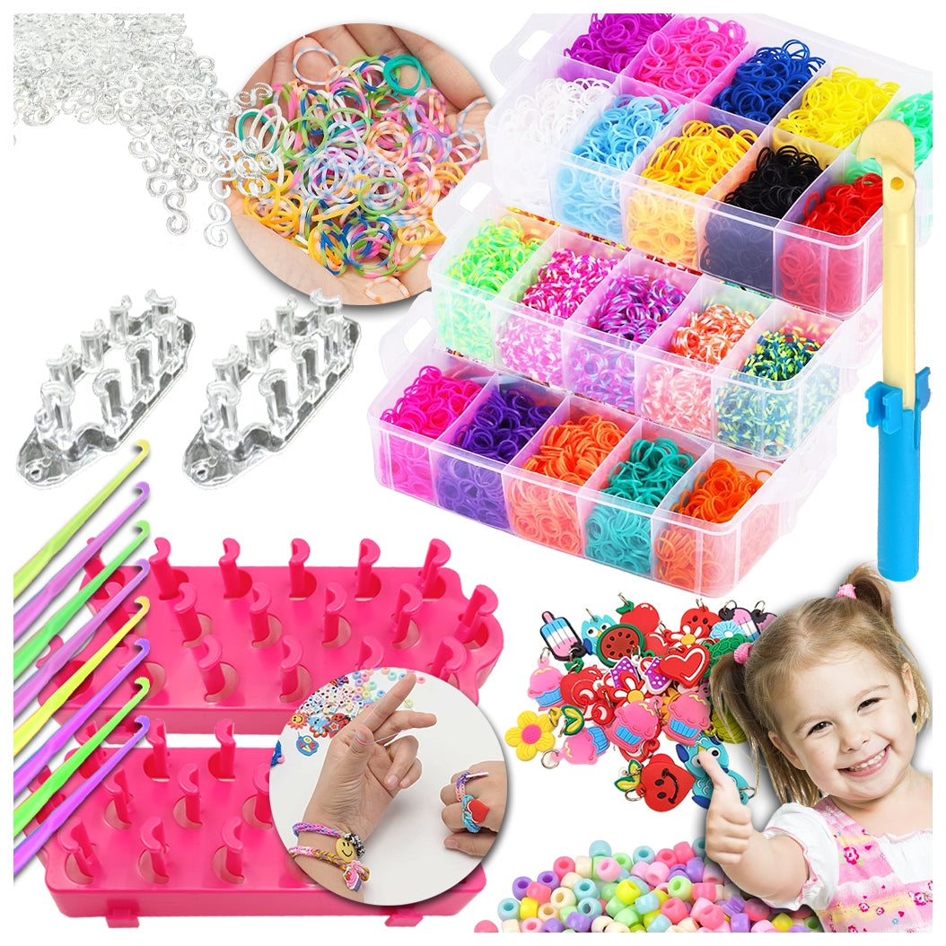 ERASERS FOR MAKING BRACELETS 15000 large mega set XXL birthday DIY thick Manufacturer code 5906479709947