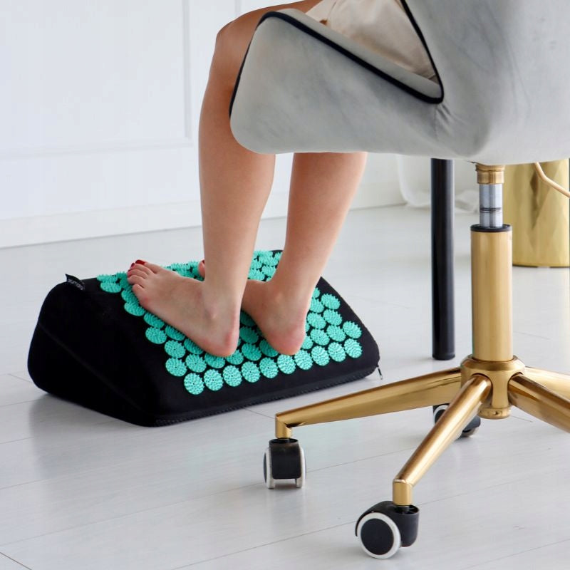 ERGONOMIC ACUPRESSURE FOOTREST COMFORTABLE 46CM GREEN AKUMATA Medical device yes