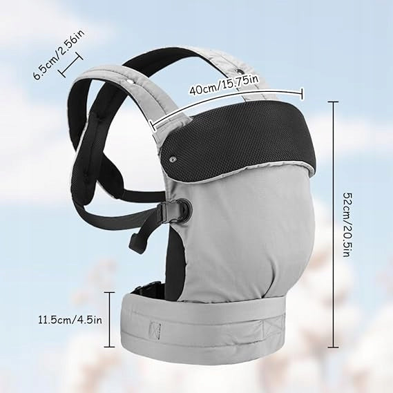 ERGONOMIC BABY CARRIER ADJUSTABLE BREATHABLE FRONT BACK
