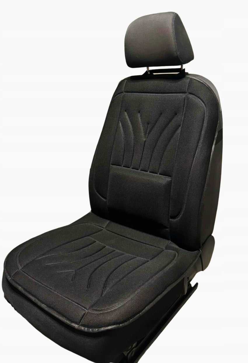 ERGONOMIC MAT, SEAT COVER, EMBOSSED MAT BLACK EAN (GTIN) 5905155530257