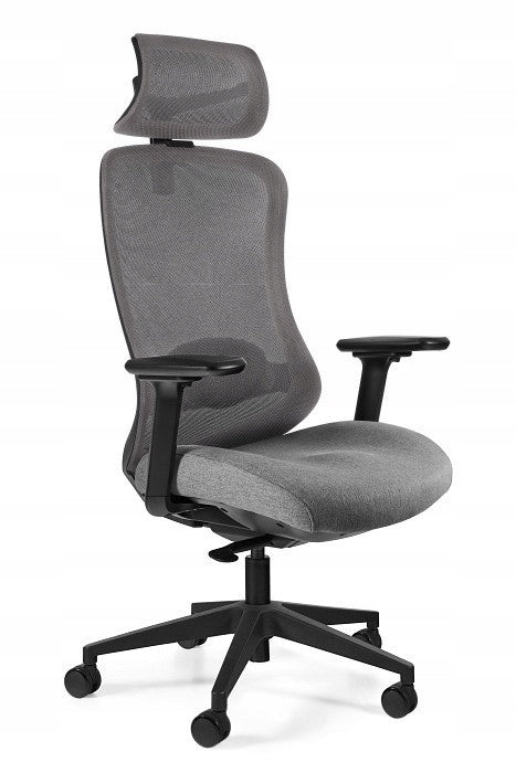 ERGONOMIC OFFICE CHAIR ADAPTA GREY A LOT OF ADJUSTMENT MEETS THE REQUIREMENTS OF HEALTH AND SAFETY