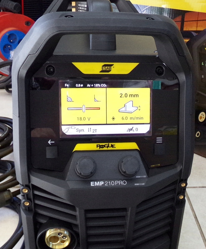 ESAB Migomat 200A Rogue EMP 210 PRO MIG MAG MMA Welder 230V SET OF 4 Brand ESAB