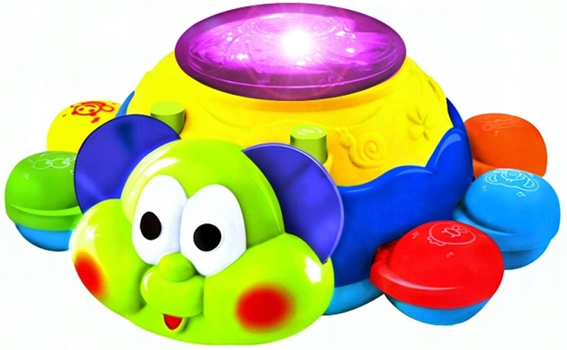 ESCAPE CRAWLING INTERACTIVE Turtle Catch Me Catch Up with You LED TOY
