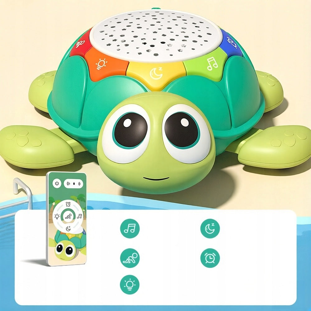 ESCAPE CRAWLING turtle INTERACTIVE TOY WALKING MUSIC Kid's age 6＋ months