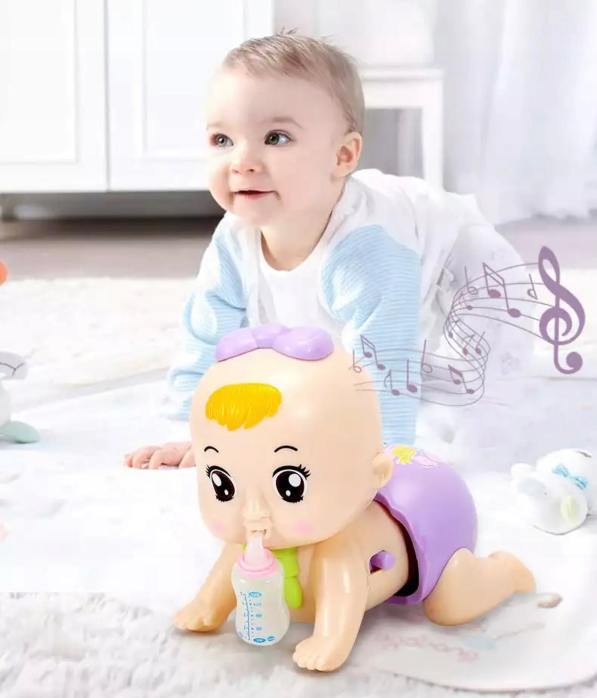 ESCAPING INTERACTIVE CRAWLING TOY FOR BABY GAME Brand no brand