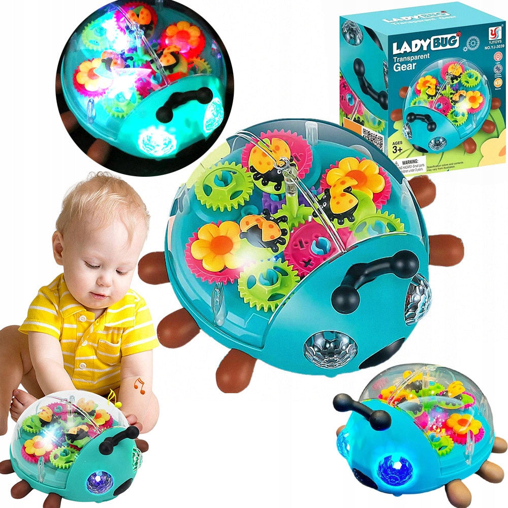 ESCAPING LADYBUG GO PROJECTOR TOY FOR CRAWLING FUN FOR BABY