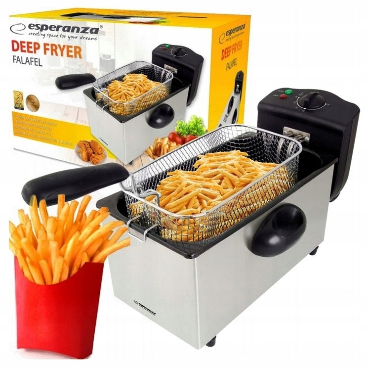 ESPERANZA AIR FRYER 3L 2000W OIL TEMPERATURE CONTROL