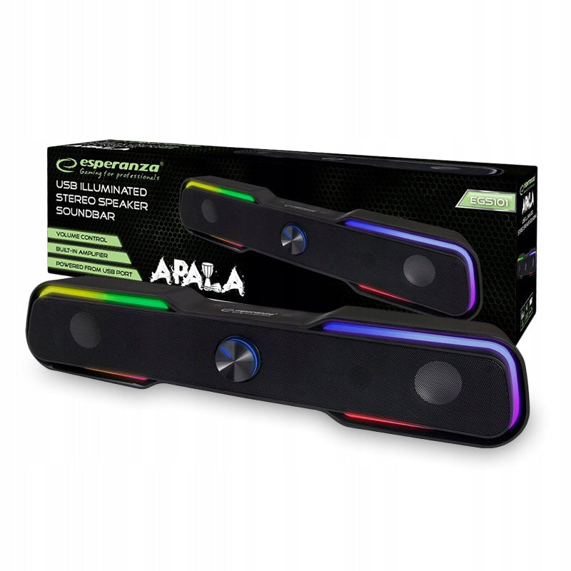 ESPERANZA SOUNDBAR APALA USB / JACK SPEAKER 2x 3W