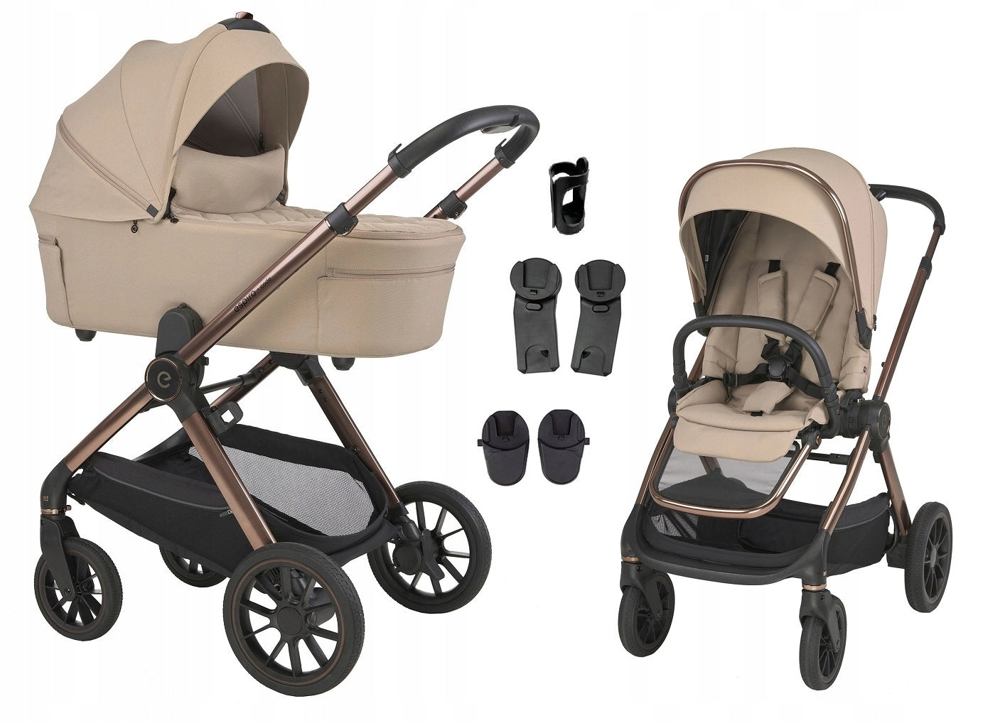 ESPIRO CODE Trolley 2in1 LOVING BEIGE k.119 MEGA SET XXL