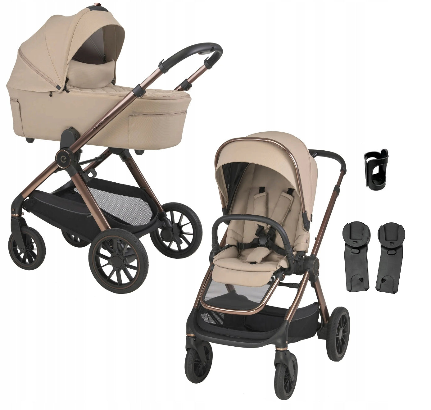 ESPIRO CODE Trolley 2in1 LOVING BEIGE k.19 MEGA SET XXL