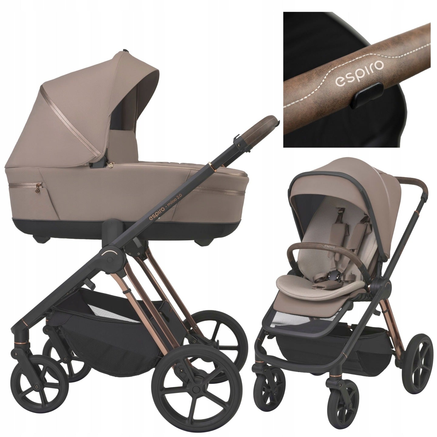 ESPIRO MILOO 2.0 TROLLEY 2in1 TASTY CAPPUCCINO k. 309 MEGA XXL SET