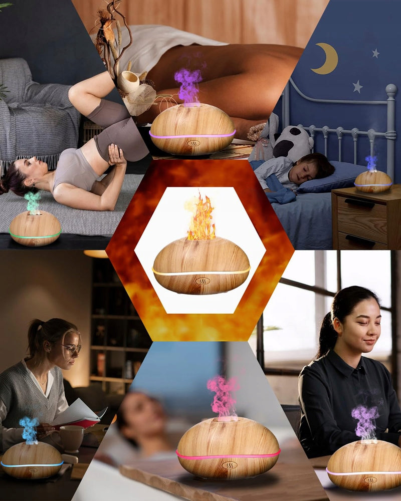 ESSENTIAL OIL DIFFUSER, AROMATHERAPY DIFFUSER, HUMIDIFIER Brand no brand