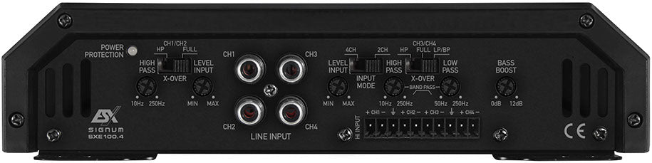 ESX SXE110.2 Dual Channel Car Amplifier RMS 2x70 W 4 OHM Packaging status original