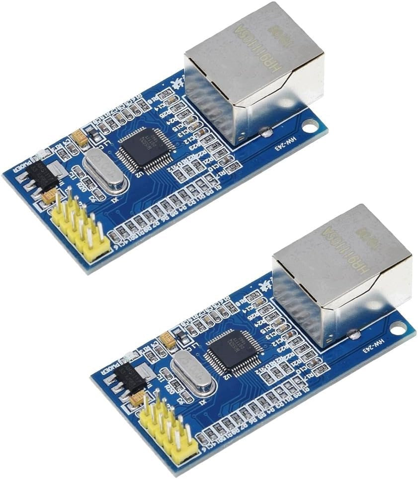 ETHERNET MODULE 2 PIECES W5500 LAN TCP IP MICROCONTROLLER SPI
