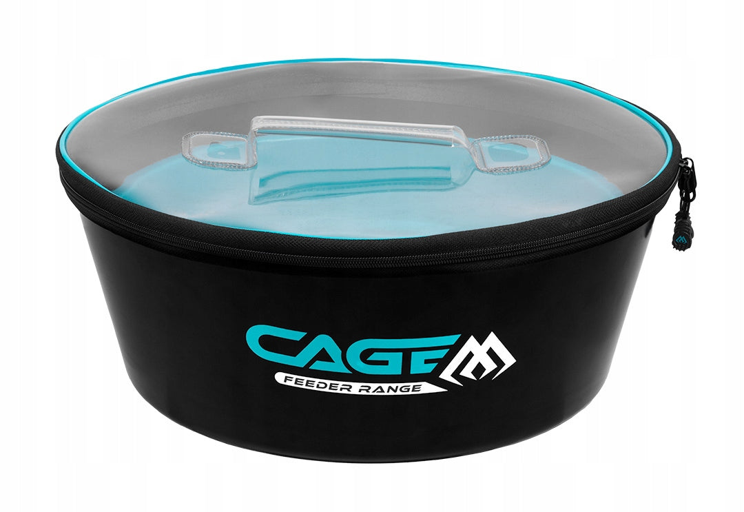 EVA CONTAINER mikado CAGE GROUNDBAIT SET WITH BOWL AND SIEVE method feeder fish