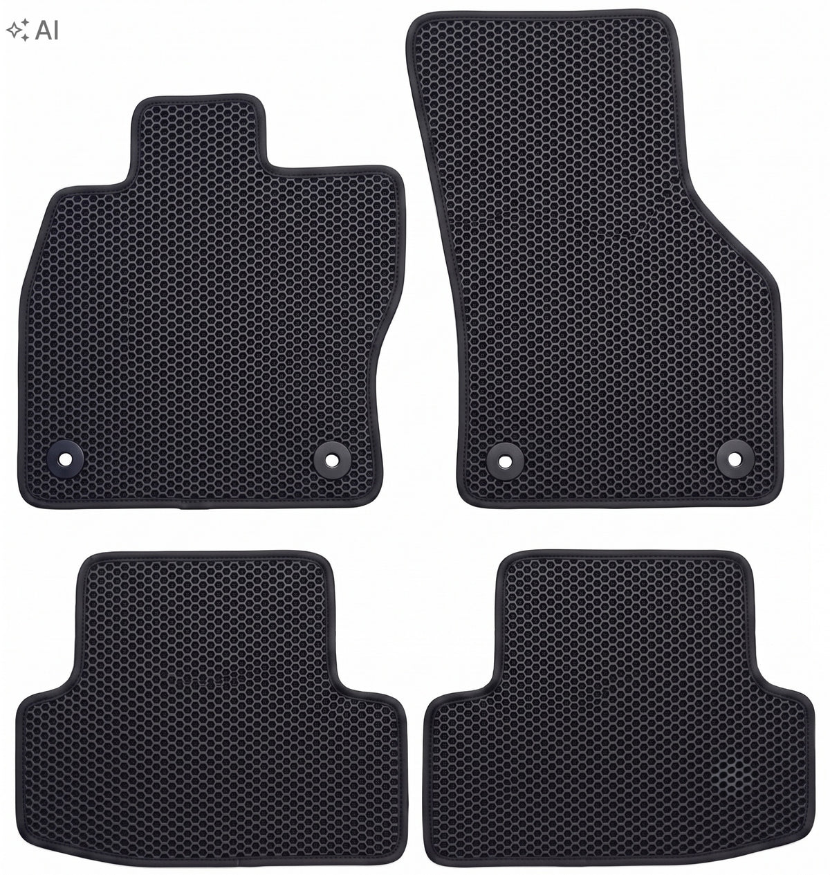 EVA Rugs Audi A4 B6 B7 B8 B9 honeycomb stopwatches