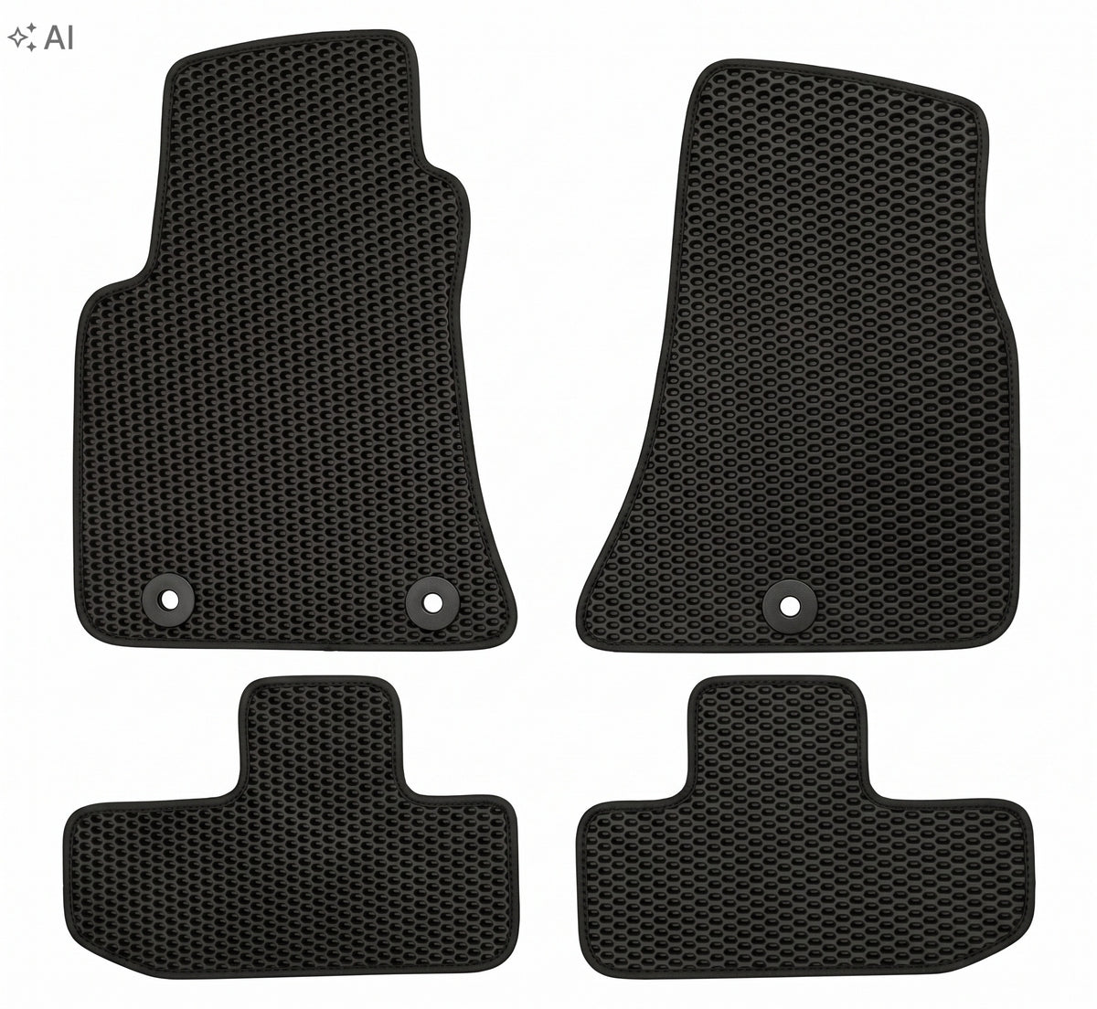 EVA Rugs Dodge Challenger III 2008-2023 honeycomb set black