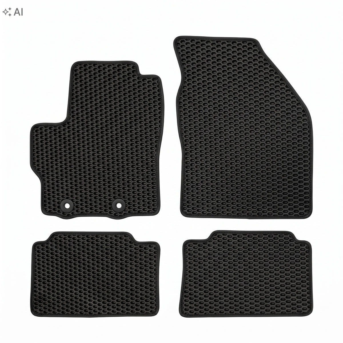 EVA Rugs Toyota YARIS CROSS 2020- Set Black honeycomb