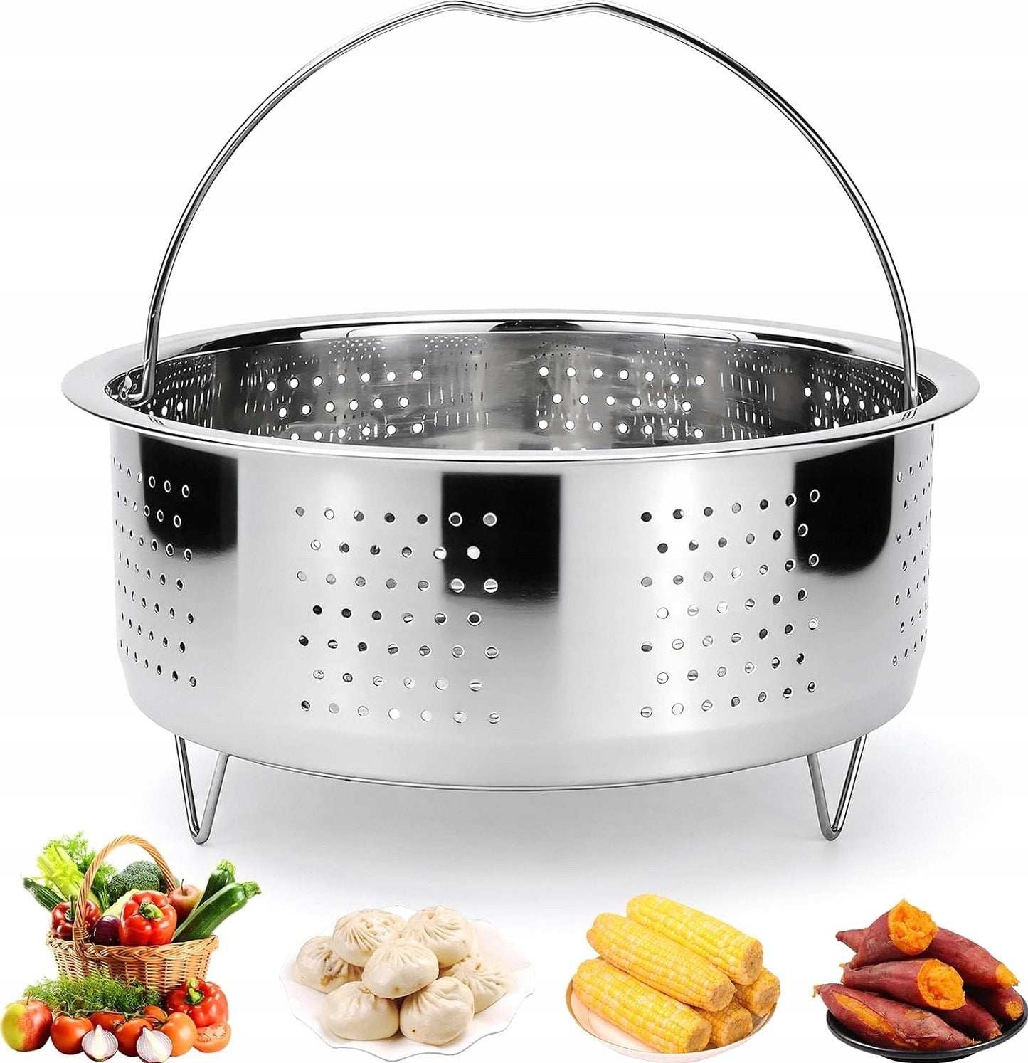 EVAPORATION CARTRIDGE 20 CM STEEL SIEVE FOR COOKING EQUAL HEATING