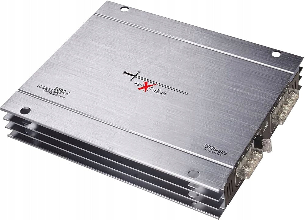 EXCALIBUR X600.2 2-CHANNEL AMPLIFIER !OPPORTUNITY! Manufacturer code X600.2