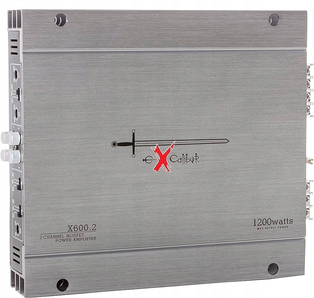 EXCALIBUR X600.2 2-CHANNEL AMPLIFIER !OPPORTUNITY!