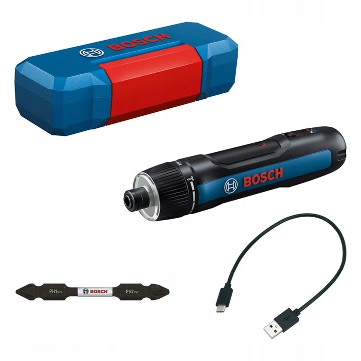 EXCLUSIVE - Bosch Professional GO 3 Screwdriver + bit PH1/PH2 KIT 06019H2200 Packaging status original
