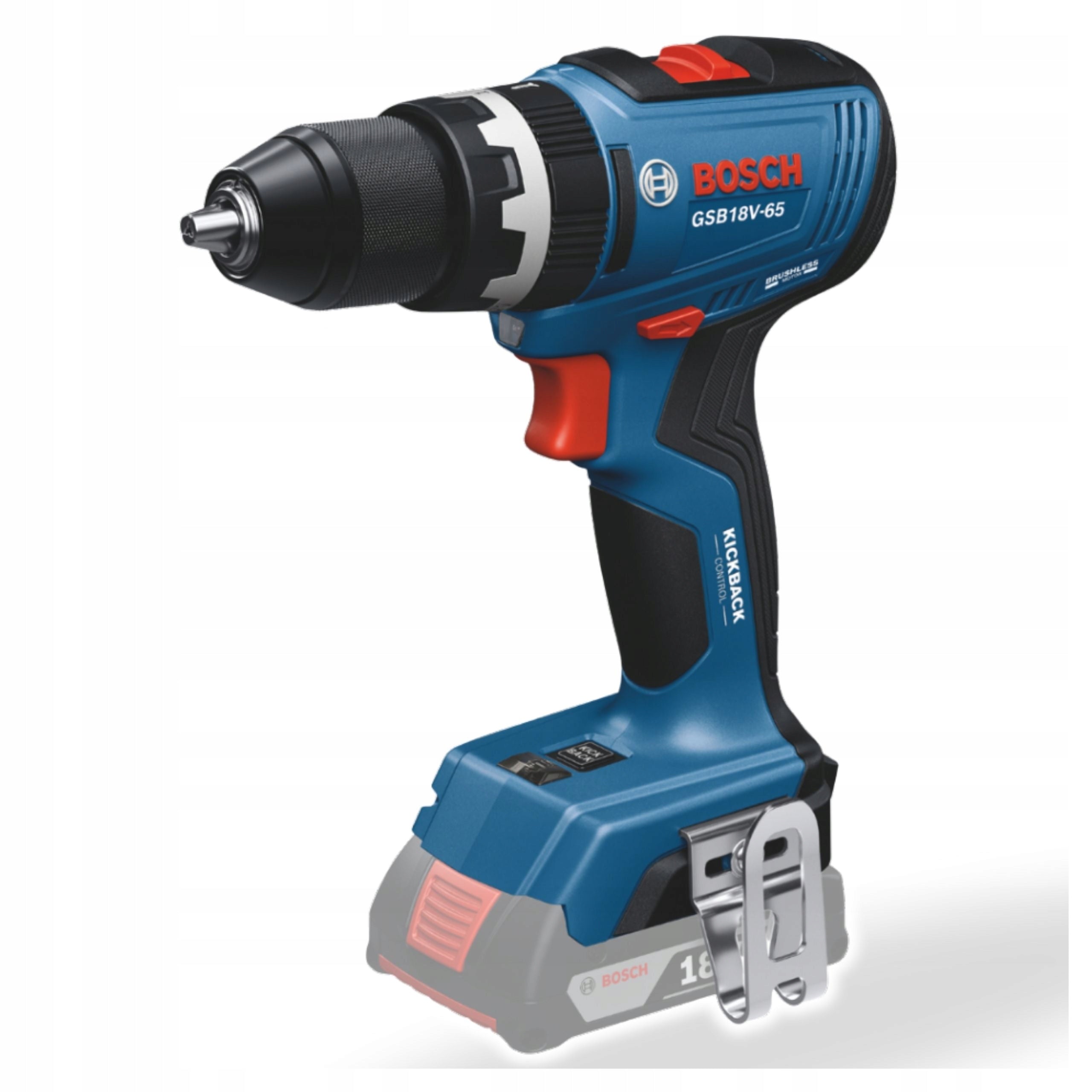 EXCLUSIVE - Bosch Professional GSB 18V-65 Hammer Drill +2x4Ah 06019N3333 EAN (GTIN) 4053423356038