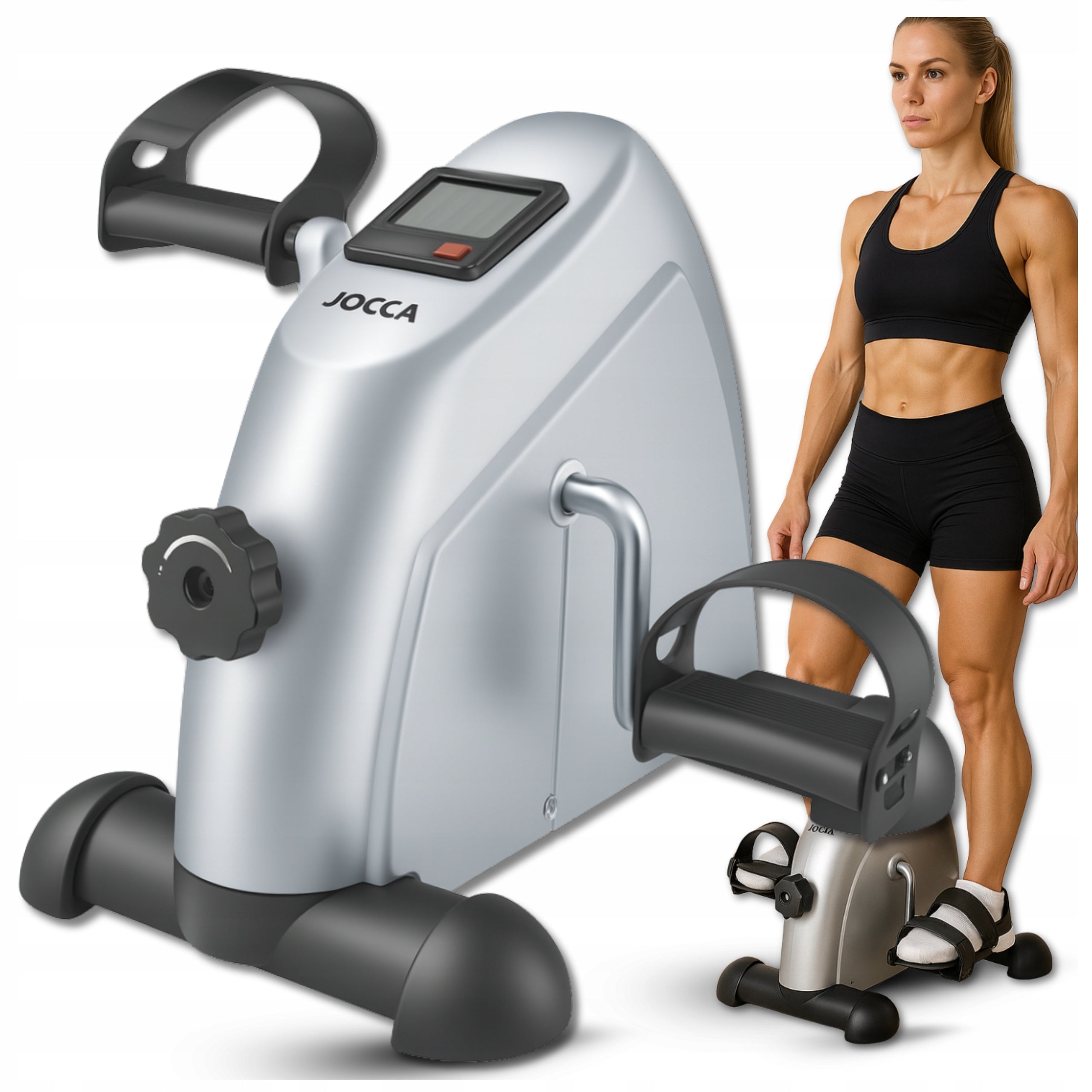 EXERCISE BIKE LARGE ROTOR REHABILITATION BIKE FOR LEG EXERCISES COUNTER