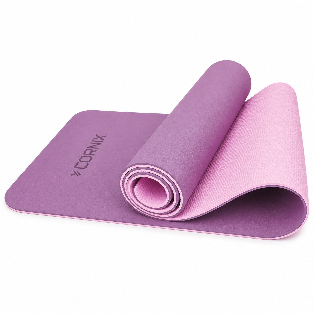 EXERCISE MAT CORNIX TPE 6mm NON-SLIP + FITNESS YOGA COVER