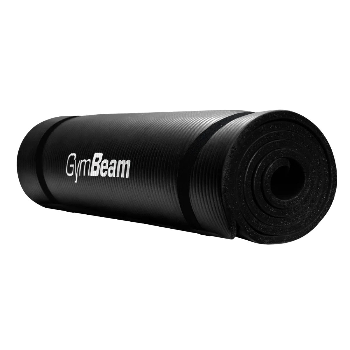EXERCISE PAD TRAINING MAT YOGA MAT - GymBeam black