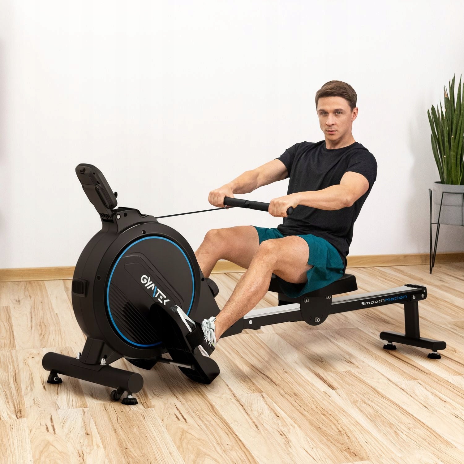 EXERCISE ROWING MACHINE MAGNETIC HOME FOLDING ROWING MACHINE GYMTEK Brand Gymtek