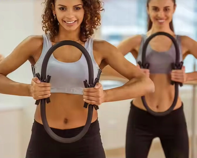 EXERCISE WHEEL PILATES HOOP FITNESS YOGA WHEEL FOR REHABILITATION Brand Fitli