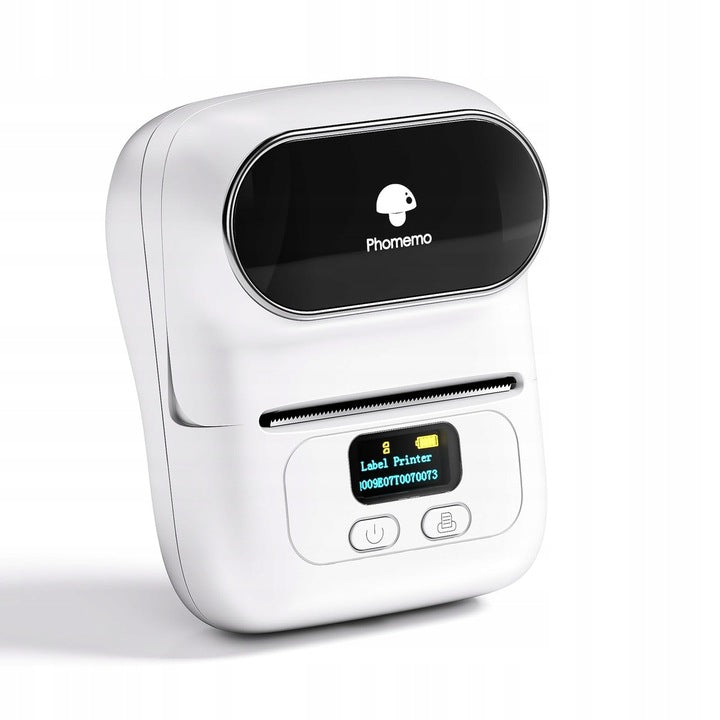 EXTRALINK Mini Label Printer with BLUETOOTH White THERMAL Packaging status original
