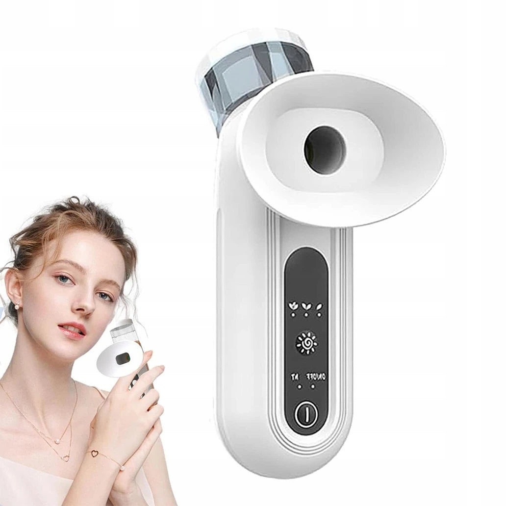EYE DROPS WITH MANUAL NEBULIZER STEAM EYE MACHINE WITH COMPRESSES