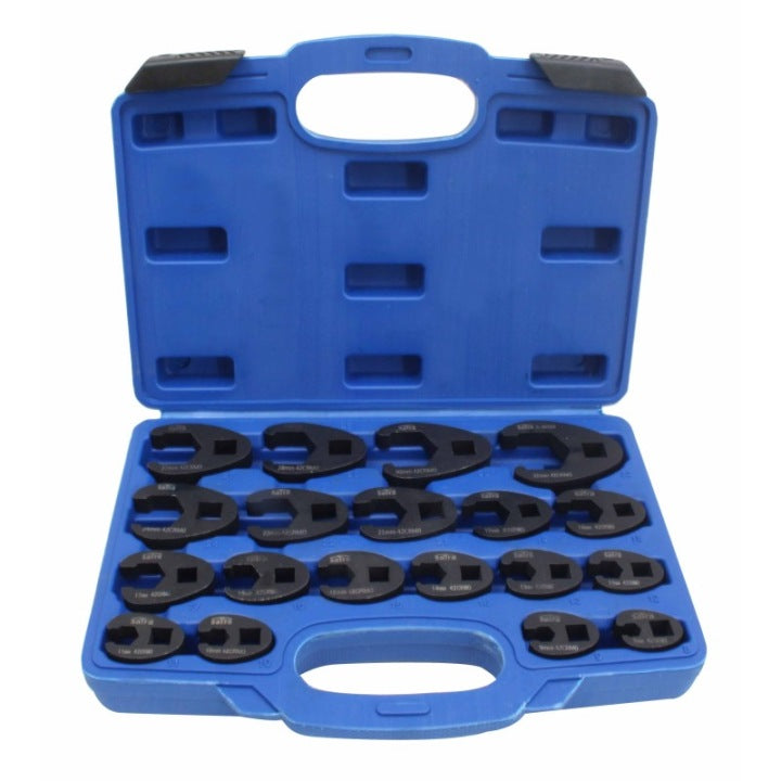EYE-OPEN WRENCHES SET OF 8-32MM 1/2 3/8 19 PIECES Manufacturer code ST06900
