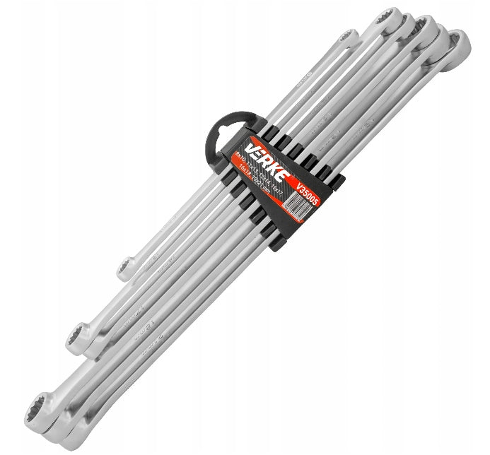 EYE WRENCHES STRAIGHT EXTRA LONG TENSIONERS 8-21MM SET OF FLAT WRENCHES Brand Verke