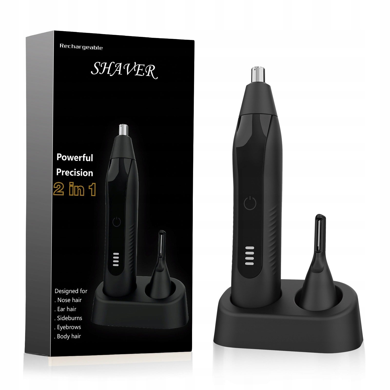 EYEBROW NOSE HAIR TRIMMER SHAVER SET - 8IN1 Brand no brand