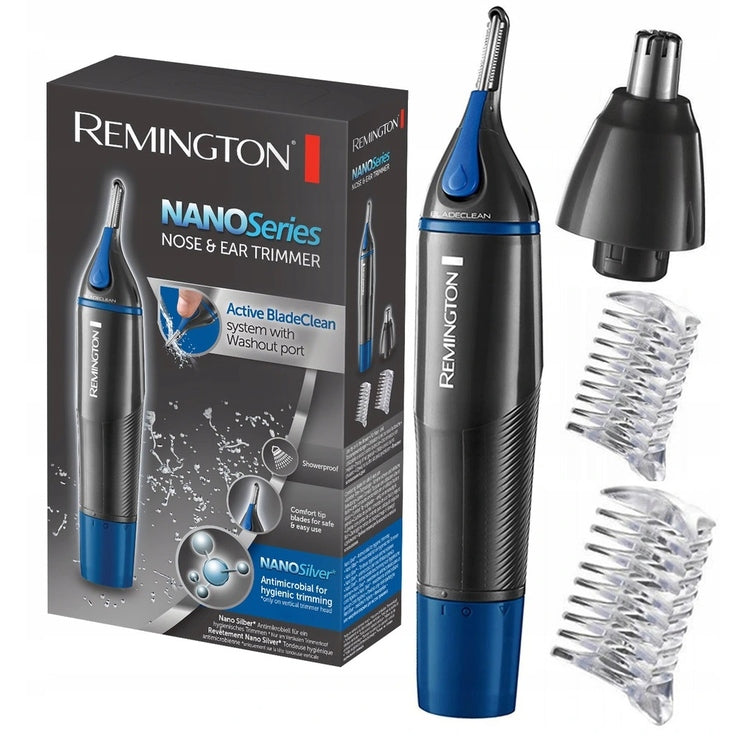 EYEBROW NOSE TRIMMER REMINGTON SOLID CORDLESS BATTERY POWERED POWERFUL