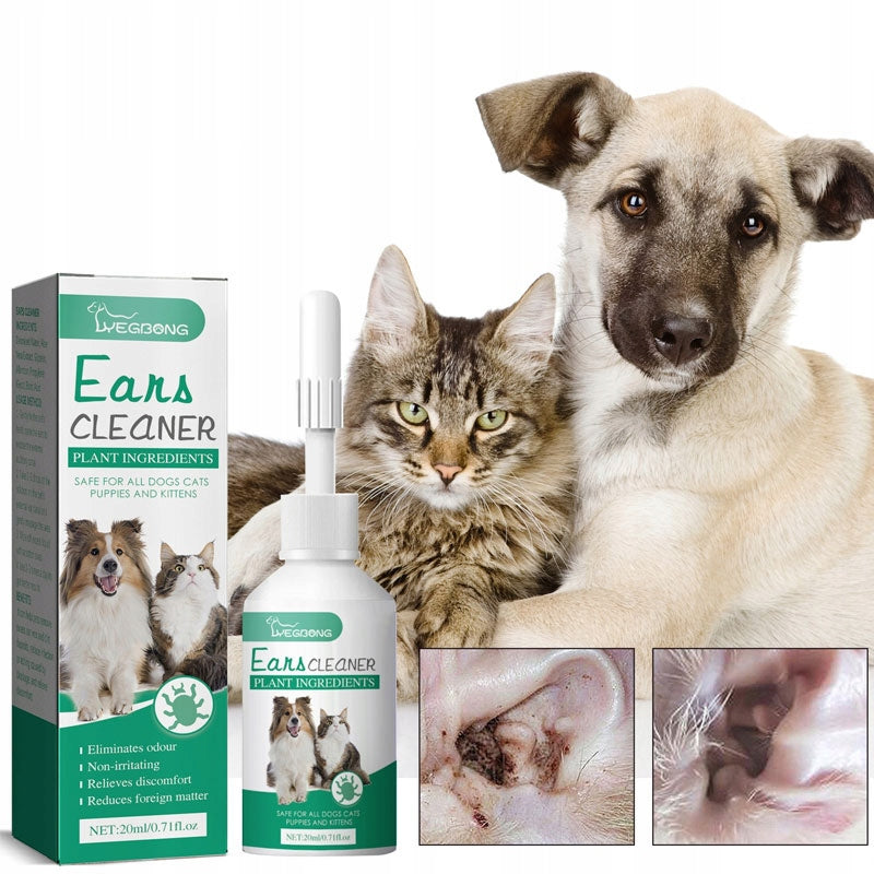 Ear drops for dogs and cats for scabies and ear cleansing Manufacturer code BE-58801-BL