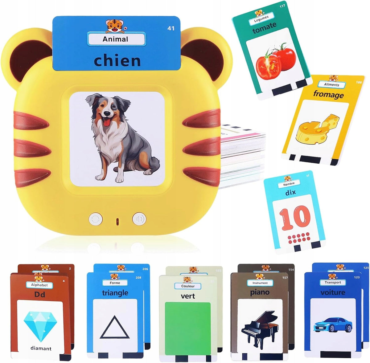 Early Education Talking Flashcards for Kids Preschool Learning Toys