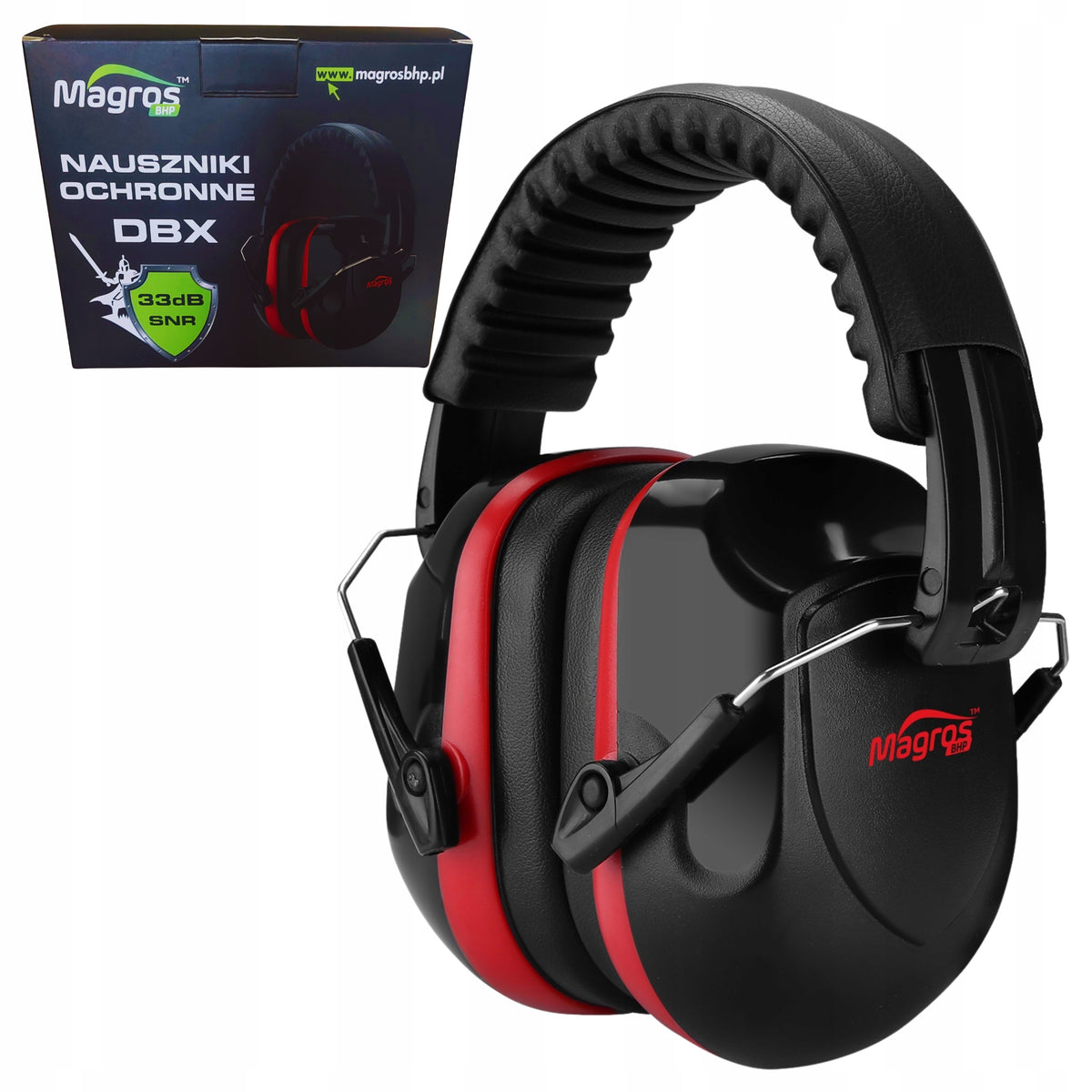 Earmuffs Protective Working Headphones Hearing Protectors Soundproofing MAGROS EAN (GTIN) 5901315604516