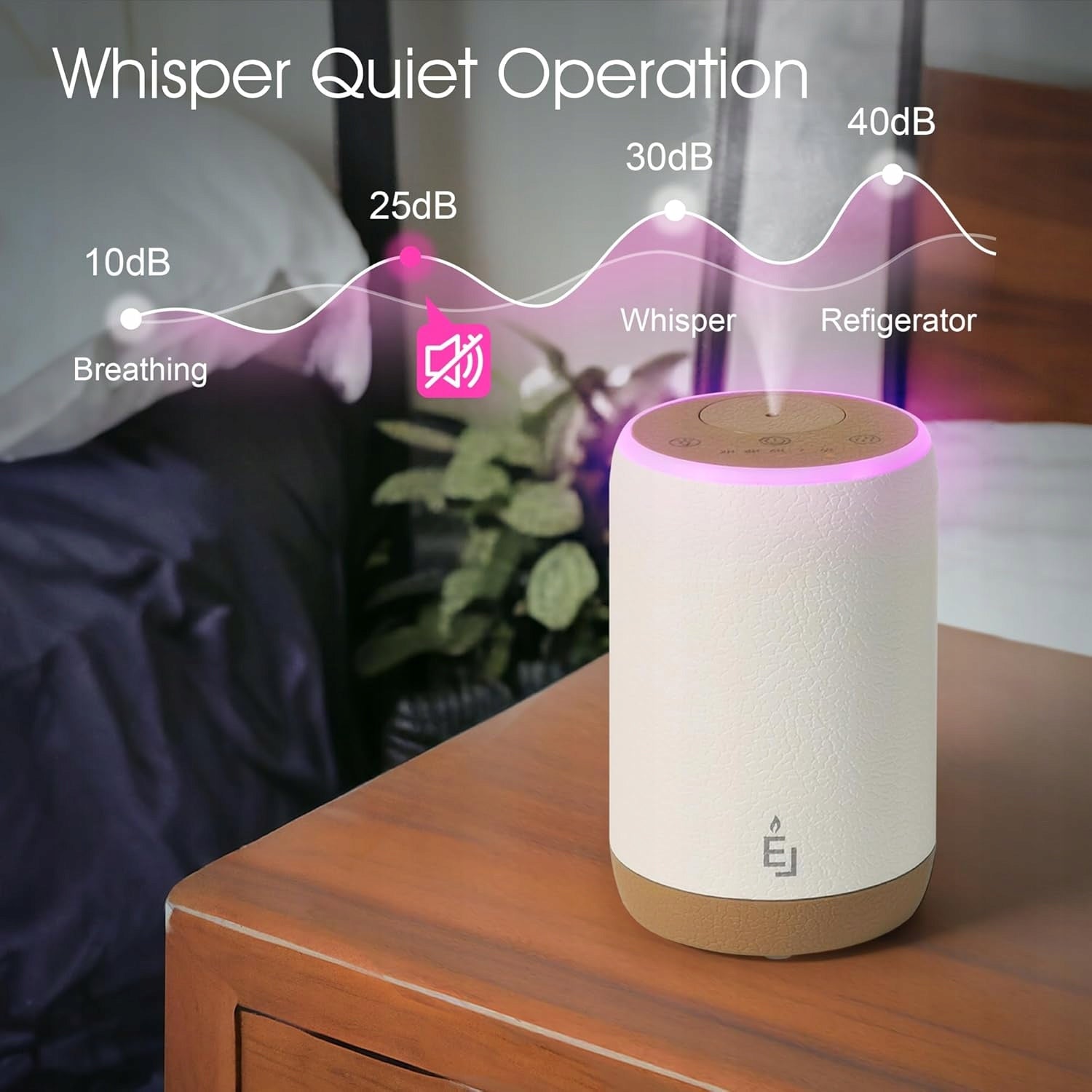 Earnest Living Portable Essential Oil Diffuser 10 ml – Anhydrous Manufacturer code PSCD01-UK